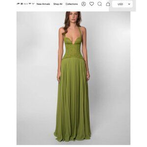 Fenity Gaia dress green NWT small